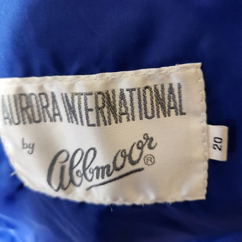 AURORA INTERNATIONAL by Miss Allmoor Blue Jacket - Picture 2 of 10